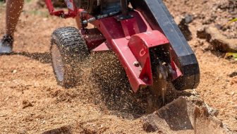 Stump grinding in Vancouver